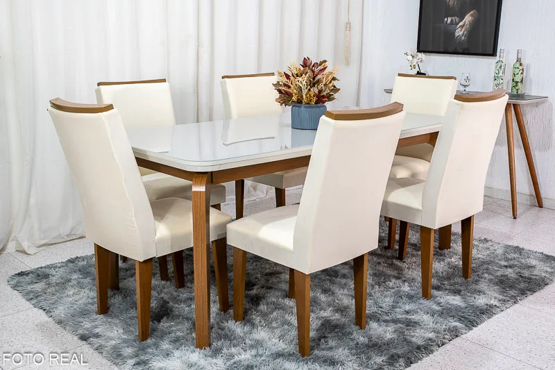 As Melhores Mesas de Jantar 4 Lugares de 2026: Mais Elegância, Conforto e Sofisticação Para Sua Sala