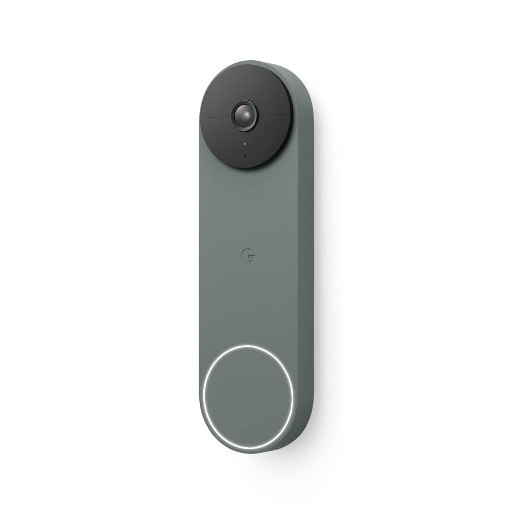 Google Nest Doorbell (Battery) Melhor Campainha Inteligente para Google Home