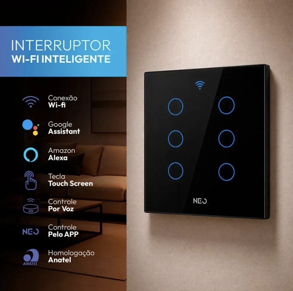 Os 7 Melhores Interruptores Inteligentes de 2026: Automação Residencial, Controle Total da Iluminação e Economia de Energia