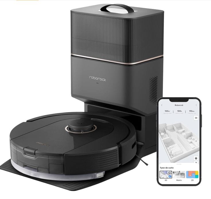Roborock Q5 Pro+ Melhor Robô Aspirador em Autonomia de Bateria