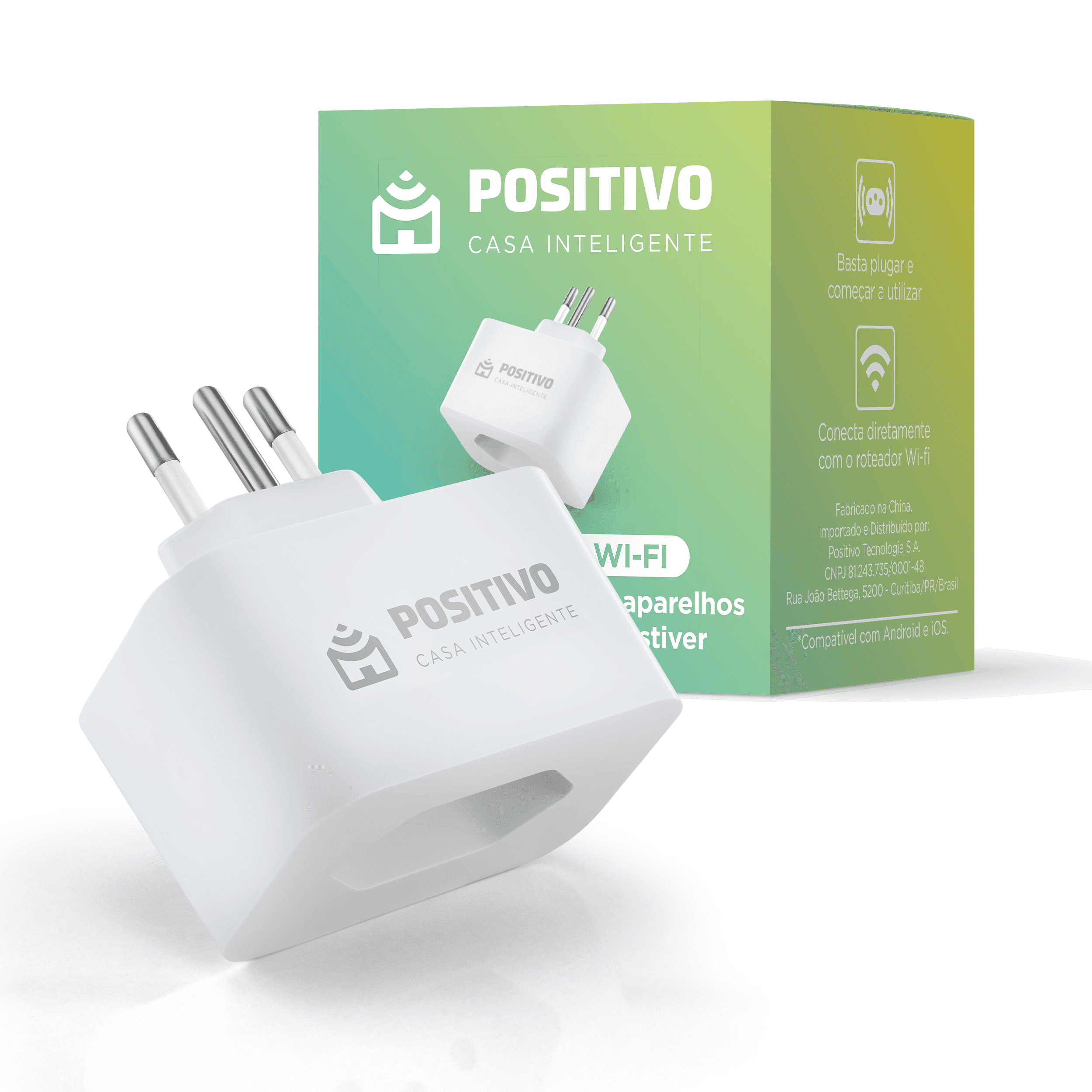 Positivo Casa Inteligente Smart Plug Melhor para Iniciantes