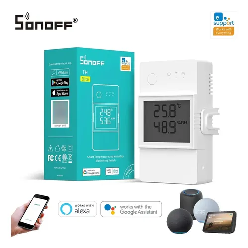 Sonoff TH20 Elite 20A para automação residencial