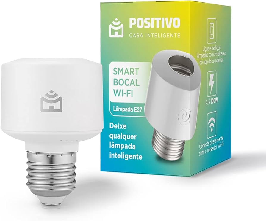 Smart Bocal Wi-Fi Positivo Casa Inteligente
