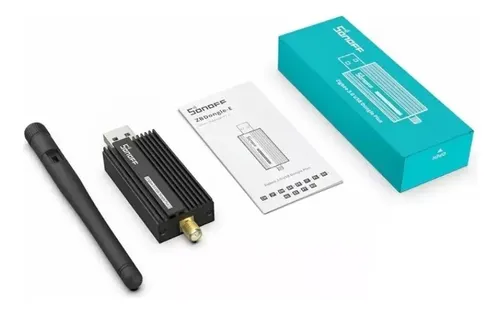 Sonoff Zigbee 3.0 USB Dongle Plus usado como gateway para Home Assistant