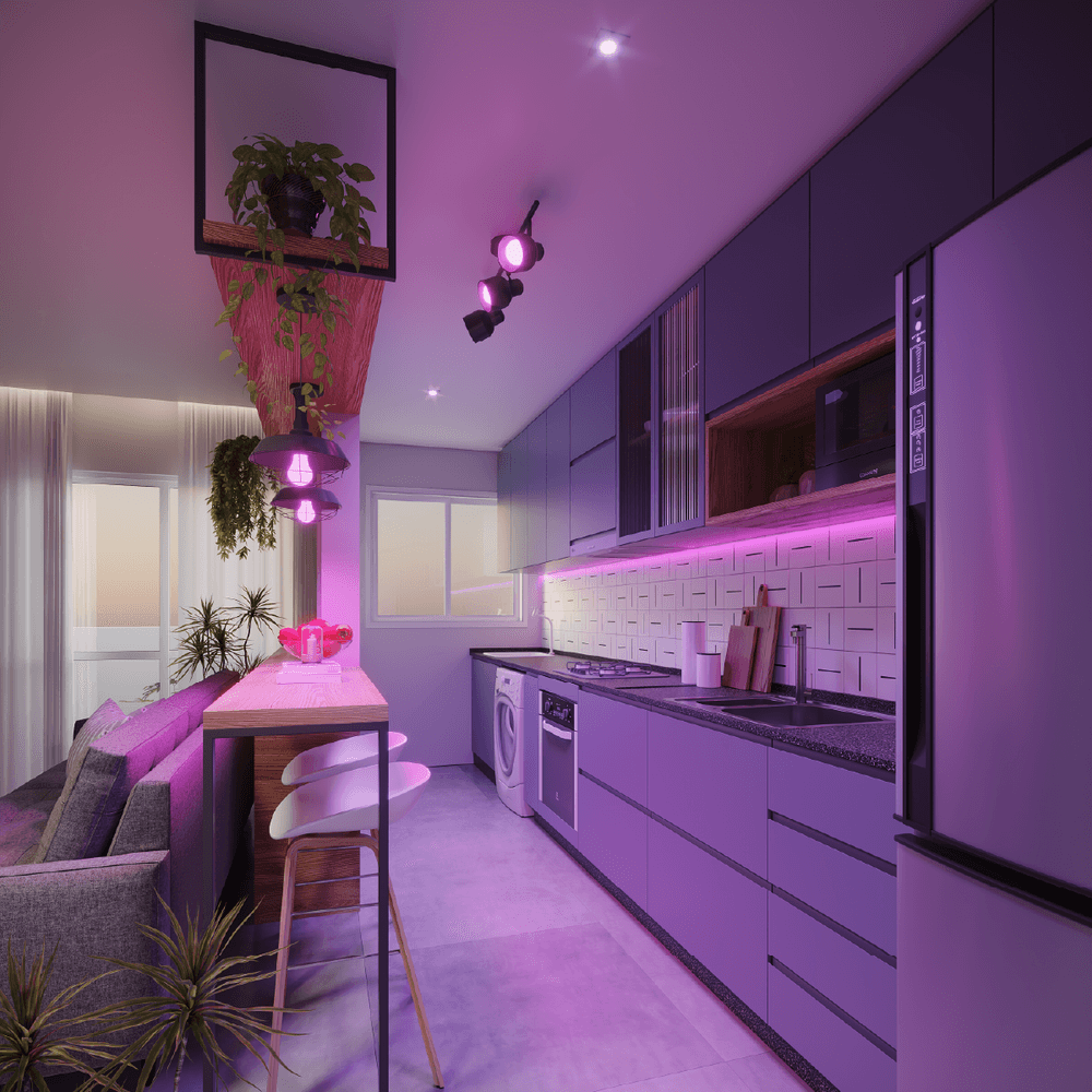 Lâmpada LED Pera Inteligente WiFi 10W RGB E27 Bivolt Neo Avant