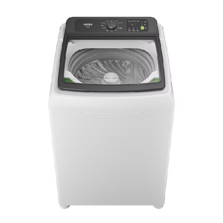 Máquina de lavar Consul CWH15AB de 15 kg com abertura superior para lavagem de roupas e peças volumosas